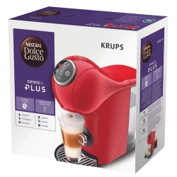 Espressor cu capsule Krups Genio S Plus KP340510, 1500W, Rosu flexmag.md