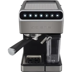 Espressor manual Polaris PCM 1535E Adore Cappuccino, 1400 W, Argintiu flexmag.md