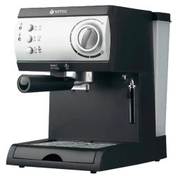 Espressor manual VITEK VT-1511, 1050W, Negru flexmag.md