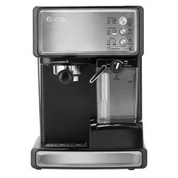 Espressor manual Vitek VT-1514, 1238W, Argintiu flexmag.md