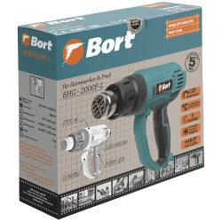 Строительный фен Bort BHG-2000F-L flexmag.md