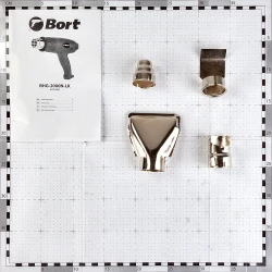 Строительный фен Bort BHG-2000N-LK flexmag.md