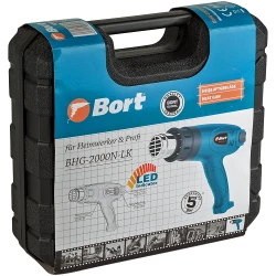 Строительный фен Bort BHG-2000N-LK flexmag.md