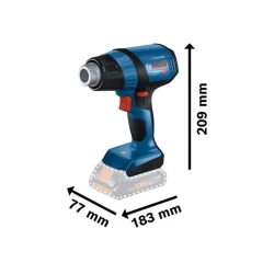 Fen industrial pe acumulator Bosch GHG 18V-50 (B06012A6501) (fără acumulator) flexmag.md