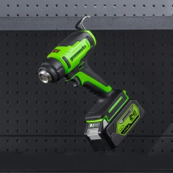 Fen industrial pe acumulator Greenworks G24HG flexmag.md