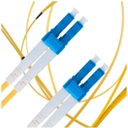 Fiber optic patch cords, singlemode Duplex LC-LC, 1m flexmag.md