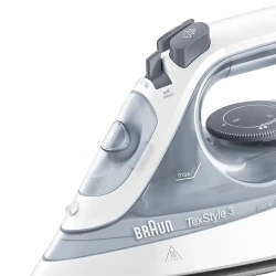 Fier de calcat Braun Tex Style 3, 2400W, Gri flexmag.md