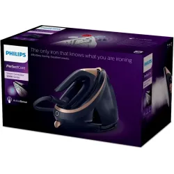 Fier de calcat cu generator de abur Philips PSG9050-20 Albastru - Bronz flexmag.md