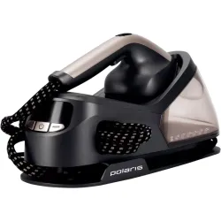 Fier de calcat cu generator de abur Polaris PSS2002K Pro Negru - Auriu flexmag.md