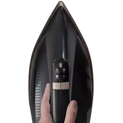 Fier de calcat cu generator de abur Polaris PSS7590K Negru - Auriu flexmag.md