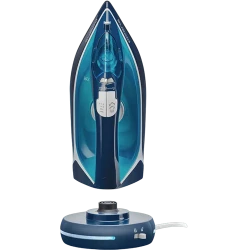 Fier de calcat Polaris PIR 2444K, 2400W, Albastru-Alb flexmag.md