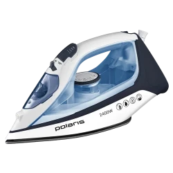 Fier de calcat Polaris PIR 2483K, 2400W, Albastru deschis-Alb flexmag.md