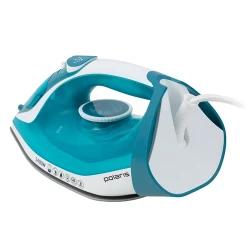 Fier de calcat Polaris PIR 2487AK, 2400W, Albastru | Alb flexmag.md