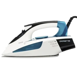 Утюг Polaris PIR 2695AK, 2600 Вт, Белый | Бирюзовый flexmag.md