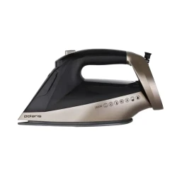 Fier de calcat Polaris PIR 2852AK, 2800W, Negru - Auriu flexmag.md