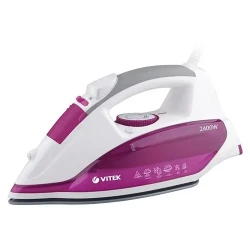 Fier de calcat VITEK VT-1262, 2400W, Roz flexmag.md