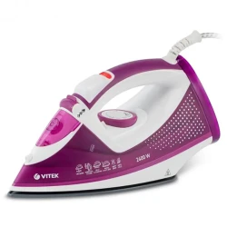 Утюг VITEK VT-8346, 2400 Вт, фиолетовый flexmag.md