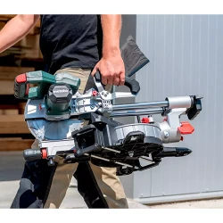 Пила циркулярная стационарная аккумуляторная Metabo KGS 18 LTX BL 254 (614254920) flexmag.md