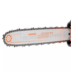 Fierastrau cu lant pe acumulator Daewoo DACS 1642Li SET flexmag.md