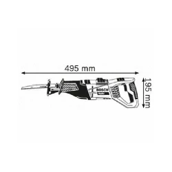 Пила сабельная Bosch GSA 1100 E flexmag.md