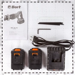 Fierastrau cu sabie cu acumulator Bort BRS-18Li-FD flexmag.md