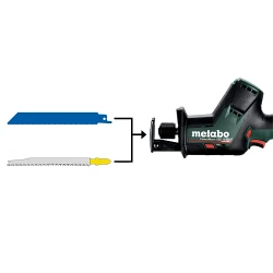 Пила сабельная на аккумуляторе Metabo Power Maxx SSE 12 BL flexmag.md