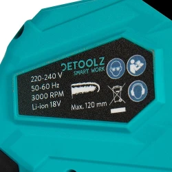 Fierastrau electric pe acumulator Detoolz DZ-SE147 flexmag.md