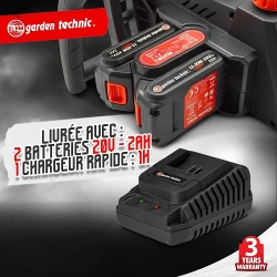 Пила цепная на аккумуляторе Elem Garden Technic TRO40LI-2B flexmag.md