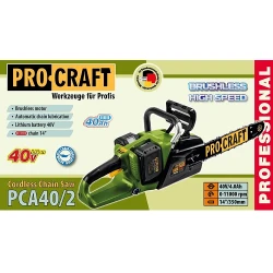 Fierastrau electric pe acumulator Procraft PCA40-2 flexmag.md