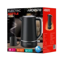Электрический чайник Ardesto EKL-450B черный flexmag.md