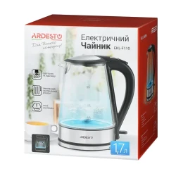 Fierbator electric Ardesto EKL-F110, Otel Inoxidabil - Negru flexmag.md