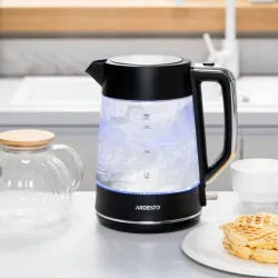 Электрический чайник Ardesto EKL-F115 черный flexmag.md