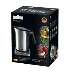 Fierbator electric Braun WK 5115 BK, Negru - Gri flexmag.md