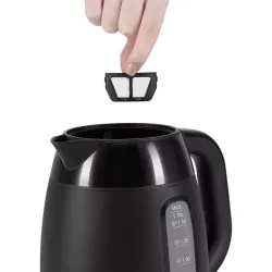 Электрический чайник Polaris PWK 0723DDW черный flexmag.md