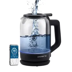 Электрический чайник Polaris PWK1712CGLD Черный flexmag.md