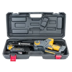 Fierestrau cu lant pe acumulator Powermat PM-MPA-2AHM (2 acumulatori) flexmag.md