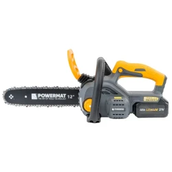 Fierestrau cu lant pe acumulator Powermat PM-MPA-4AHM (2 acumulatori) flexmag.md