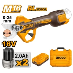 Foarfece de gradina pe acumulator Ingco CSSLI162582 flexmag.md