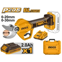 Foarfece de gradina cu acumulator Ingco CSSLI203083 flexmag.md
