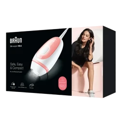 Fotoepilator Braun PL1014 Silk-expert Mini, Roz | Alb flexmag.md