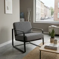 Fotoliu Deco Ady FADY-HNQ-GRY flexmag.md