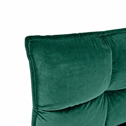 Fotoliu Deco BRONX Green Catifea flexmag.md