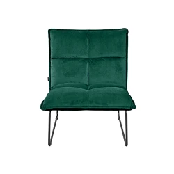 Fotoliu Deco BRONX Green Catifea flexmag.md