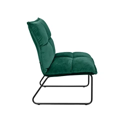 Fotoliu Deco BRONX Green Catifea flexmag.md