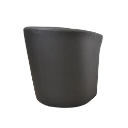 Черное кресло Deco Club Eco 30 flexmag.md