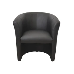 Черное кресло Deco Club Eco 30 flexmag.md