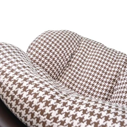 Fotoliu Deco EUFORIA Brown-White flexmag.md