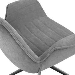 Fotoliu Deco MOON Moly 85 Grey flexmag.md