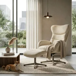 Fotoliu Deco Puffy FPUF-TYC-BEG flexmag.md