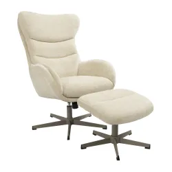 Декоративное кресло Deco Puffy FPUF-TYC-BEG flexmag.md